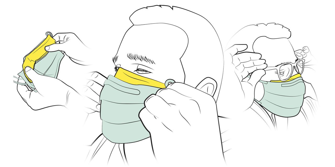 What to do if wearing a mask fogs up your glasses