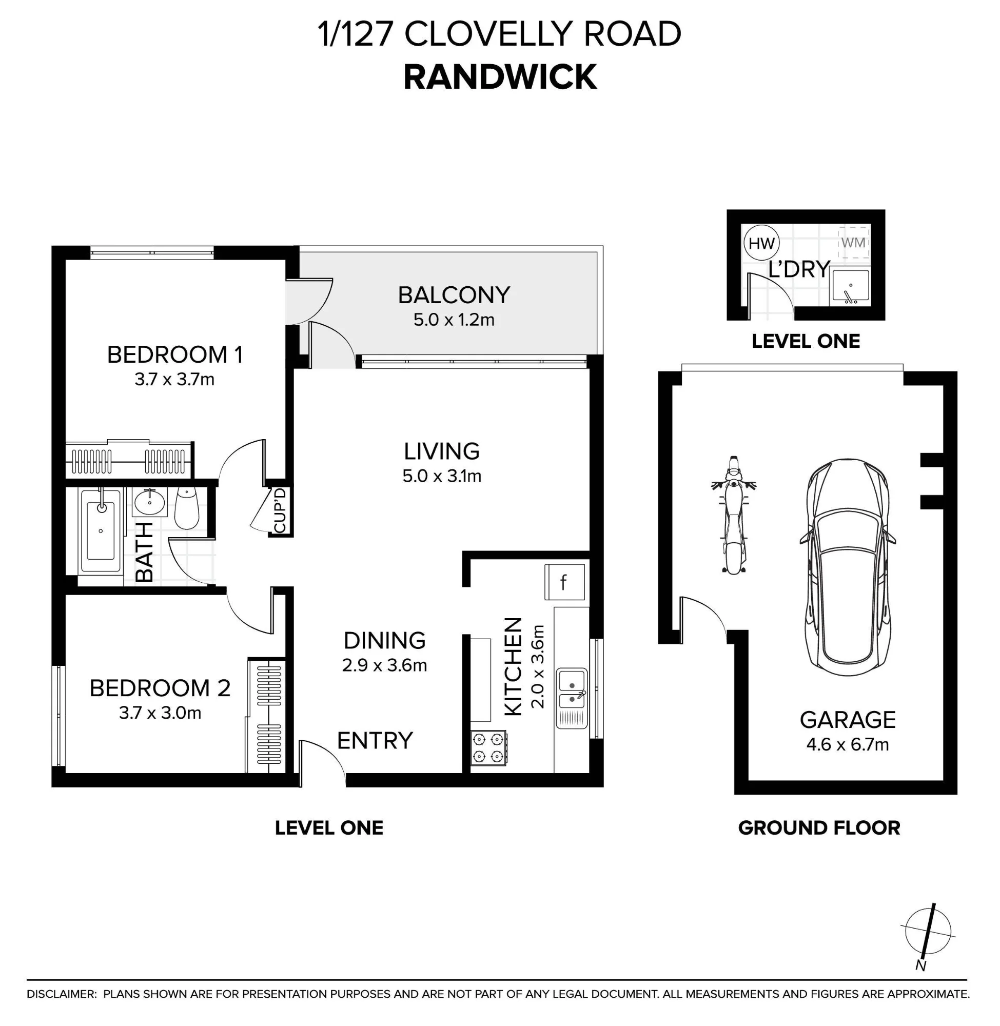 1/127 Clovelly Road, Randwick, NSW, 2031