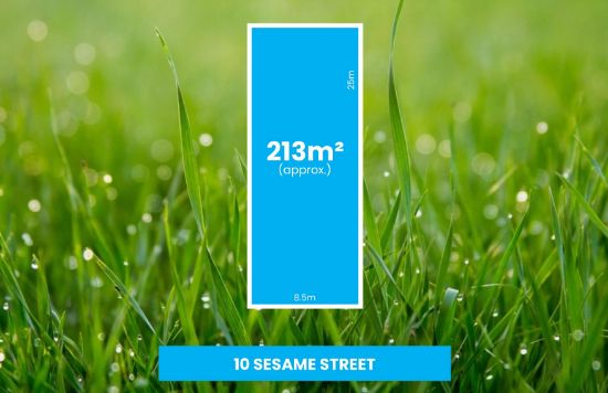 10 Sesame Street, Fraser Rise, Vic 3336
