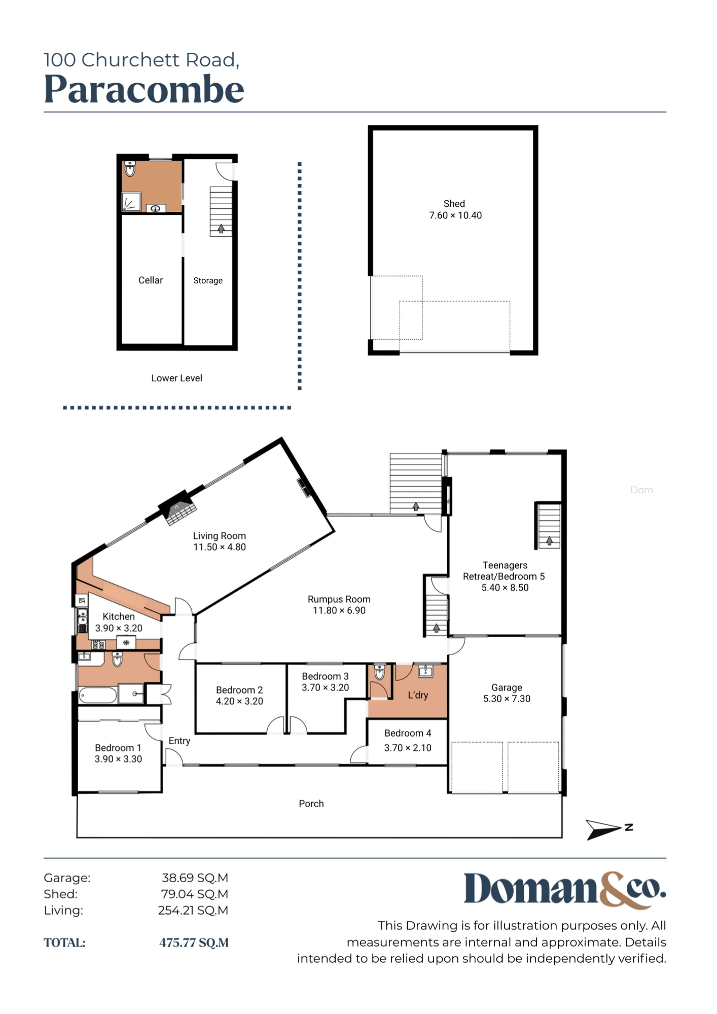 100 Churchett Rd, Paracombe, SA, 5132