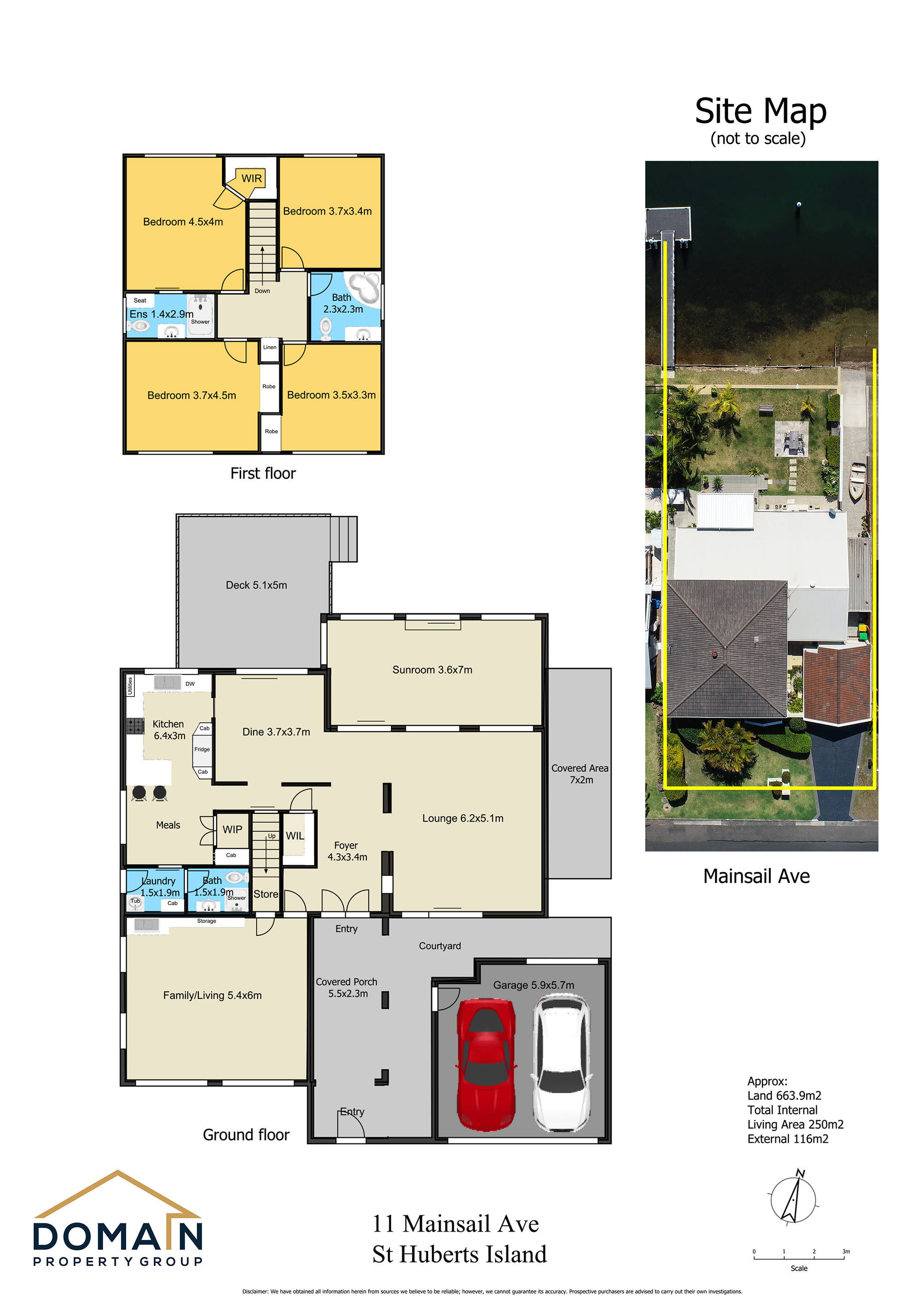 11 Mainsail Avenue, St Huberts Island, NSW 2257 House for Sale Real