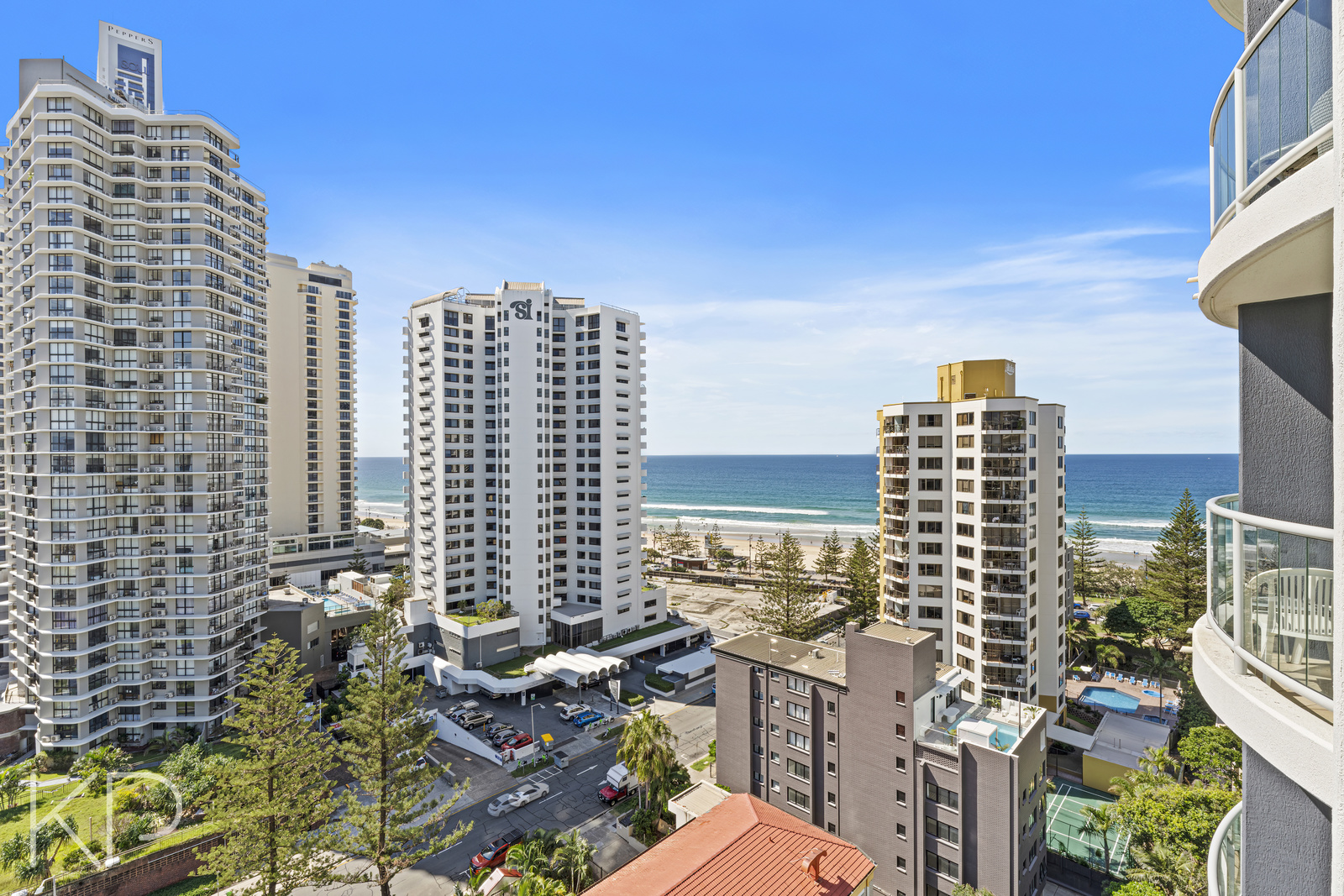 1105 & 1106/25 Laycock Street, Surfers Paradise, Qld 4217 Apartment