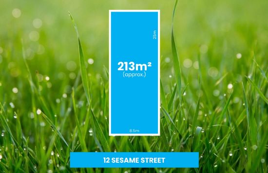 12 Sesame Street, Fraser Rise, Vic 3336