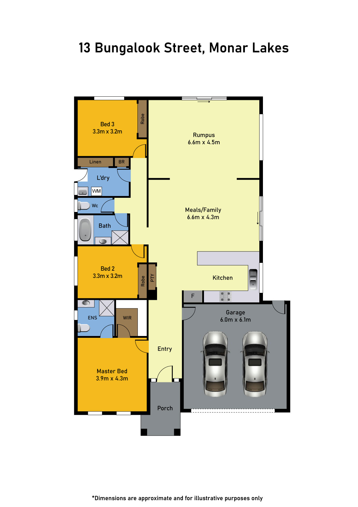 13 Bungalook Street, Manor Lakes, Vic 3024 House for Sale Inspections