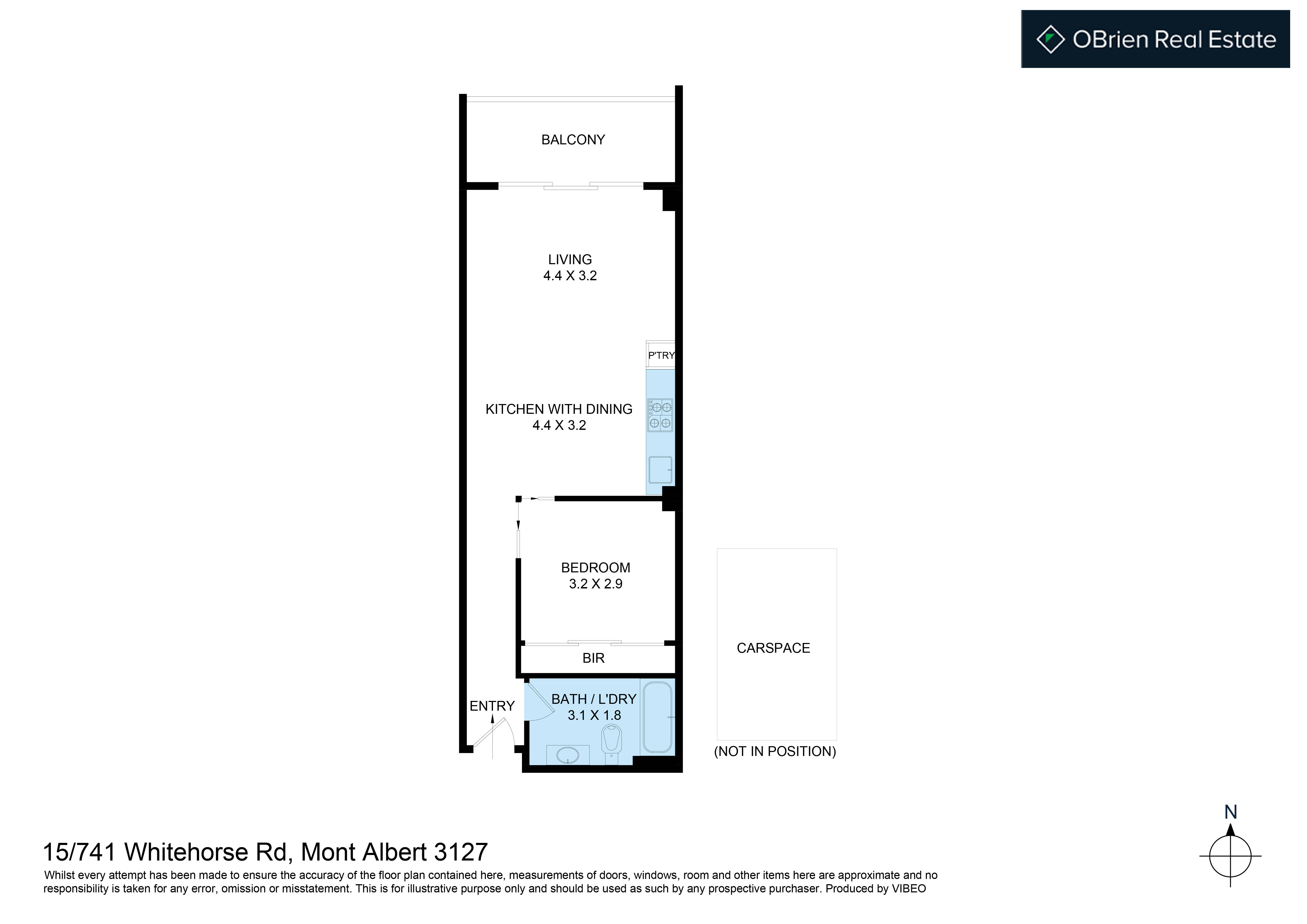 15/741 Whitehorse Road, Mont Albert, Vic 3127 Apartment for Sale