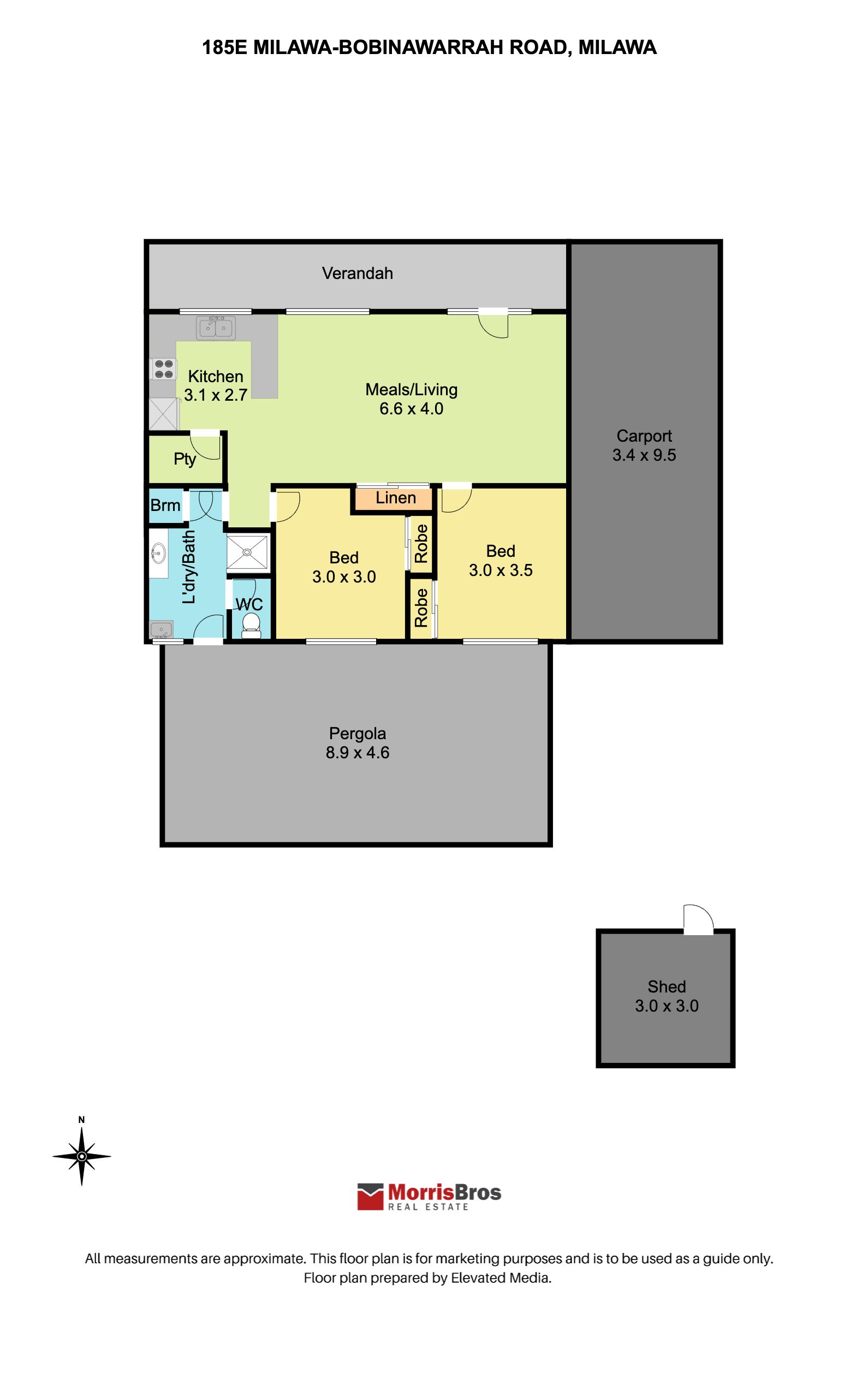 185 E MilawaBobinawarrah Road, Milawa, Vic 3678 House for Sale