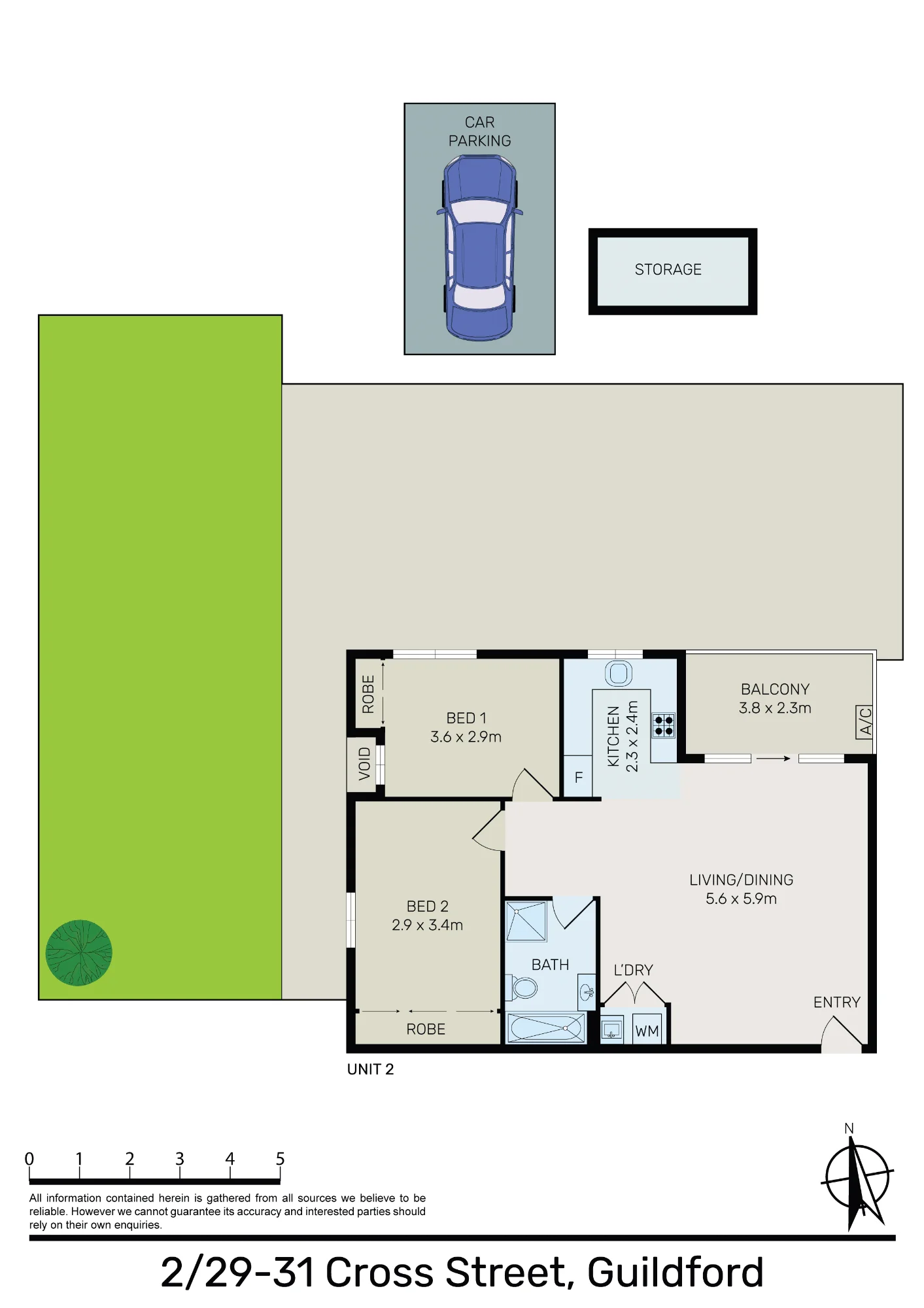 2/29 Cross St, Guildford, NSW, 2161
