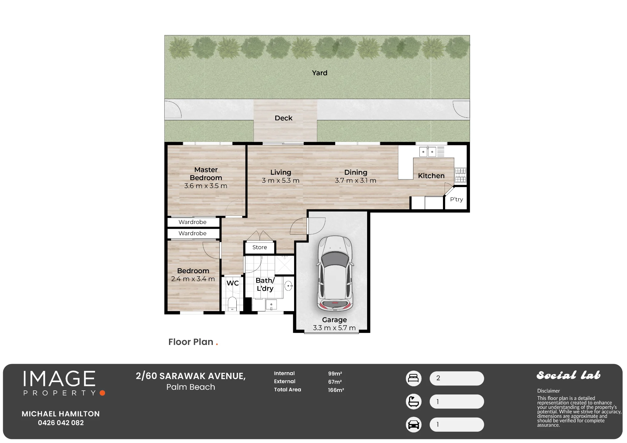 2/60 Sarawak Avenue, Palm Beach, QLD, 4221