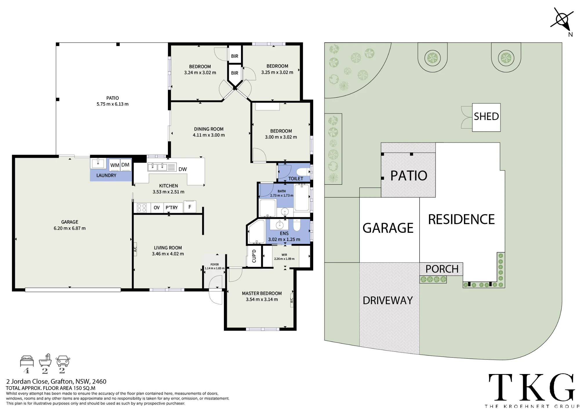 2 Jordan Cl, Grafton, NSW, 2460