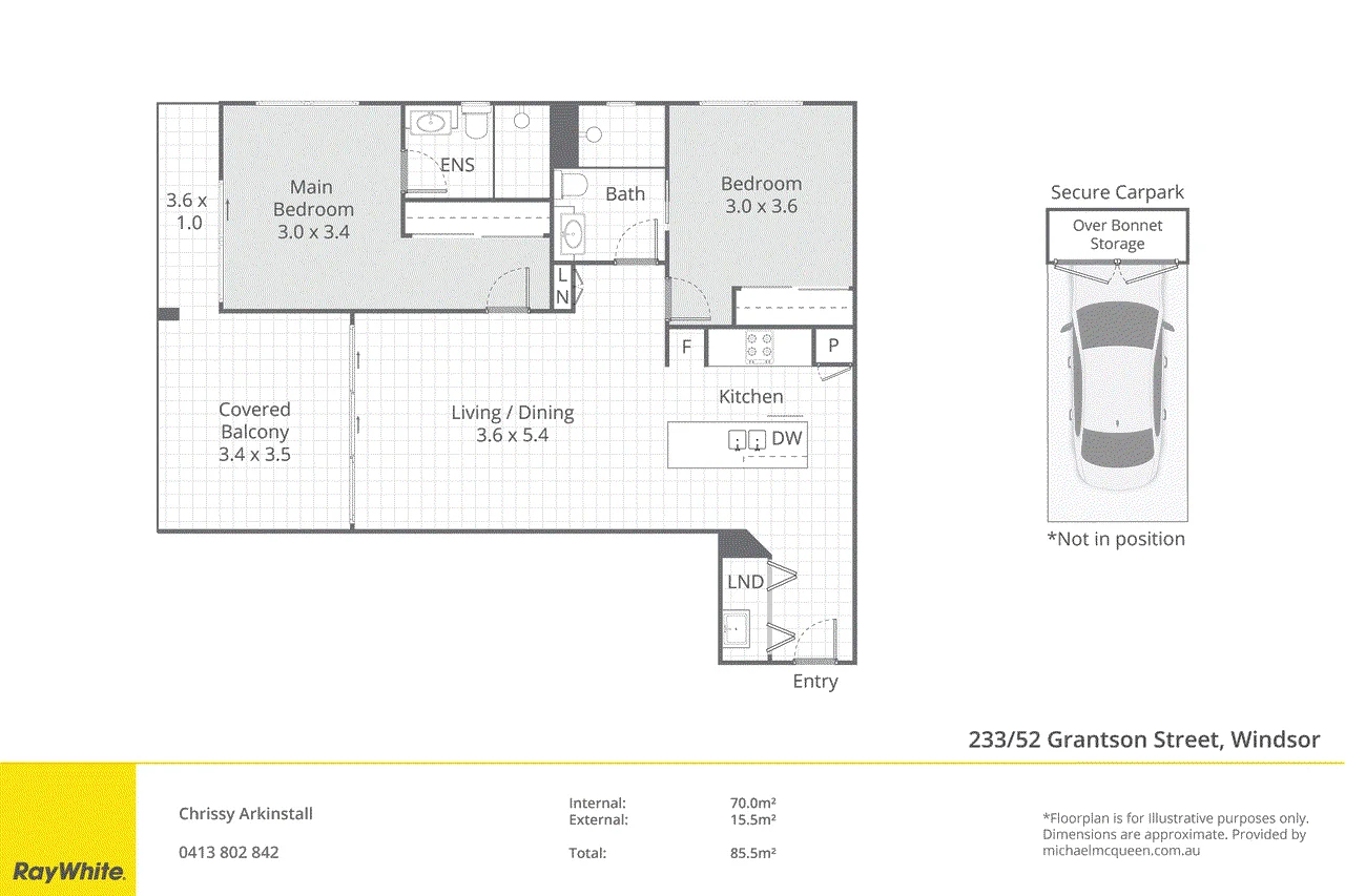 233/44 Grantson Street, Windsor, QLD, 4030