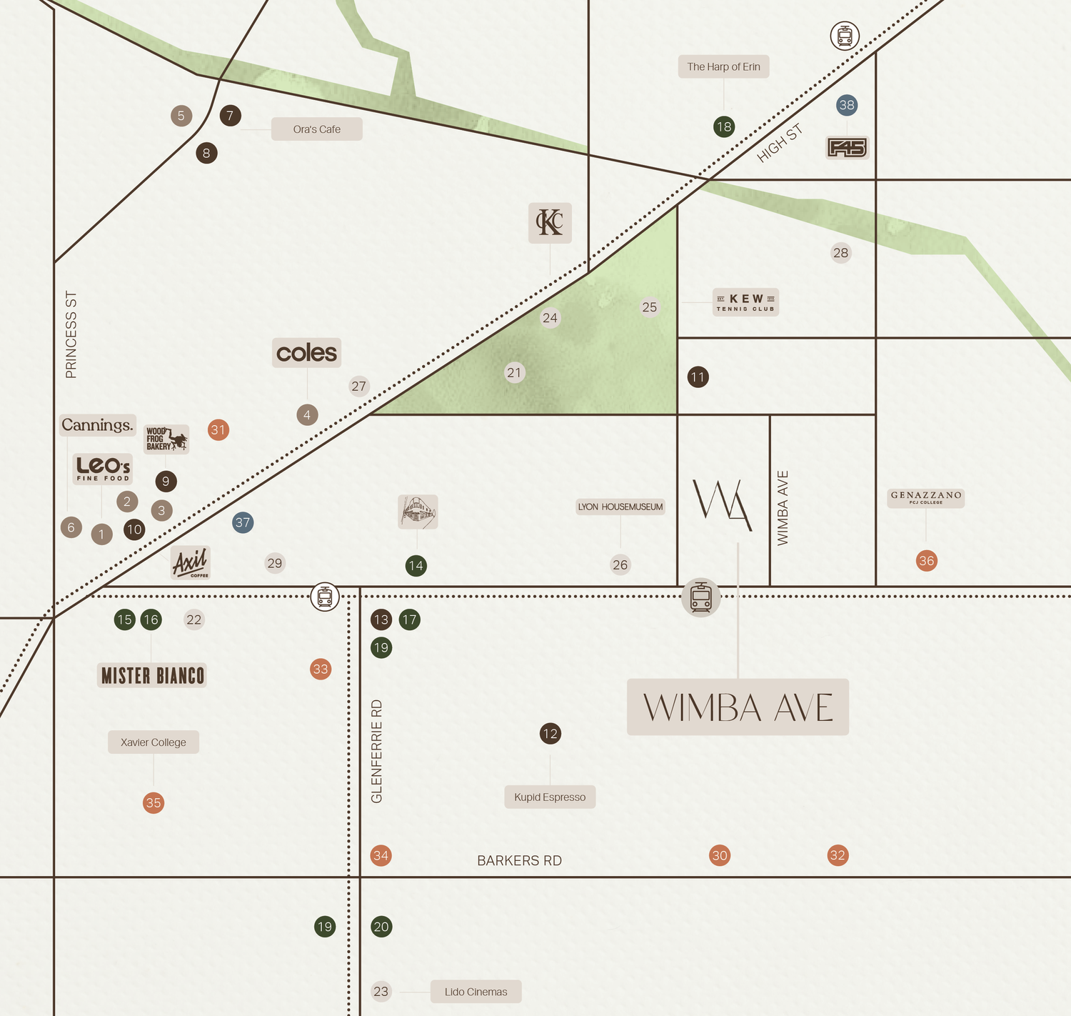The best Kew has to offer, right at your doorstep.