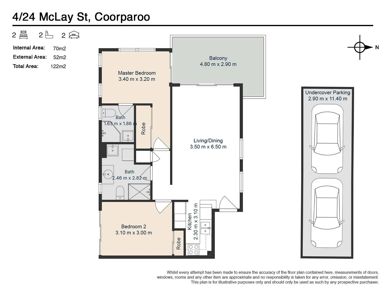 4/24 McLay Street, Coorparoo, QLD, 4151
