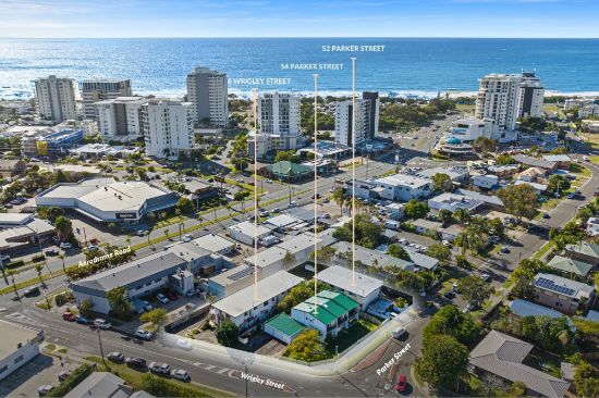 52 & 54 Parker Street and 5 Wrigley Street, Maroochydore, Qld 4558