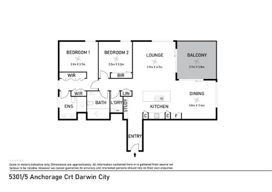5301/5 Anchorage Court, Darwin City, NT 0800