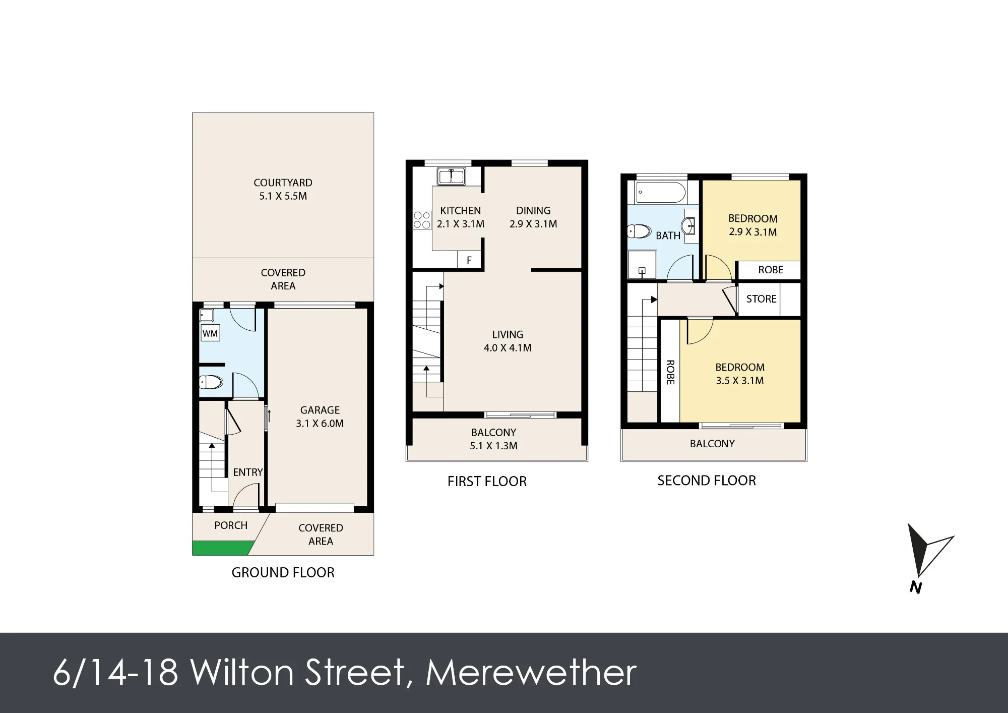 6/14 Wilton St, Merewether, NSW, 2291