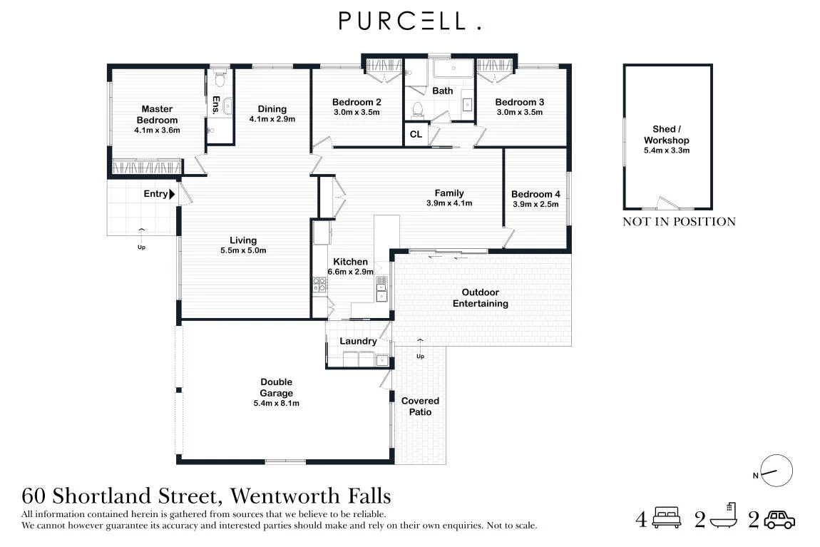 60 Shortland St, Wentworth Falls, NSW, 2782