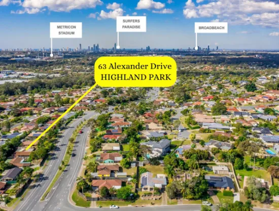 63 Alexander Dr, Highland Park, QLD, 4211