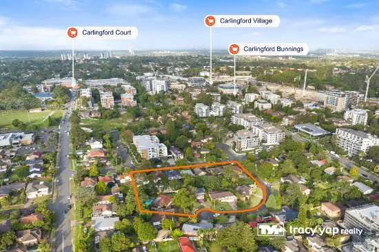 7,9,11,13, Tanderra Avenue, Carlingford, NSW, 2118