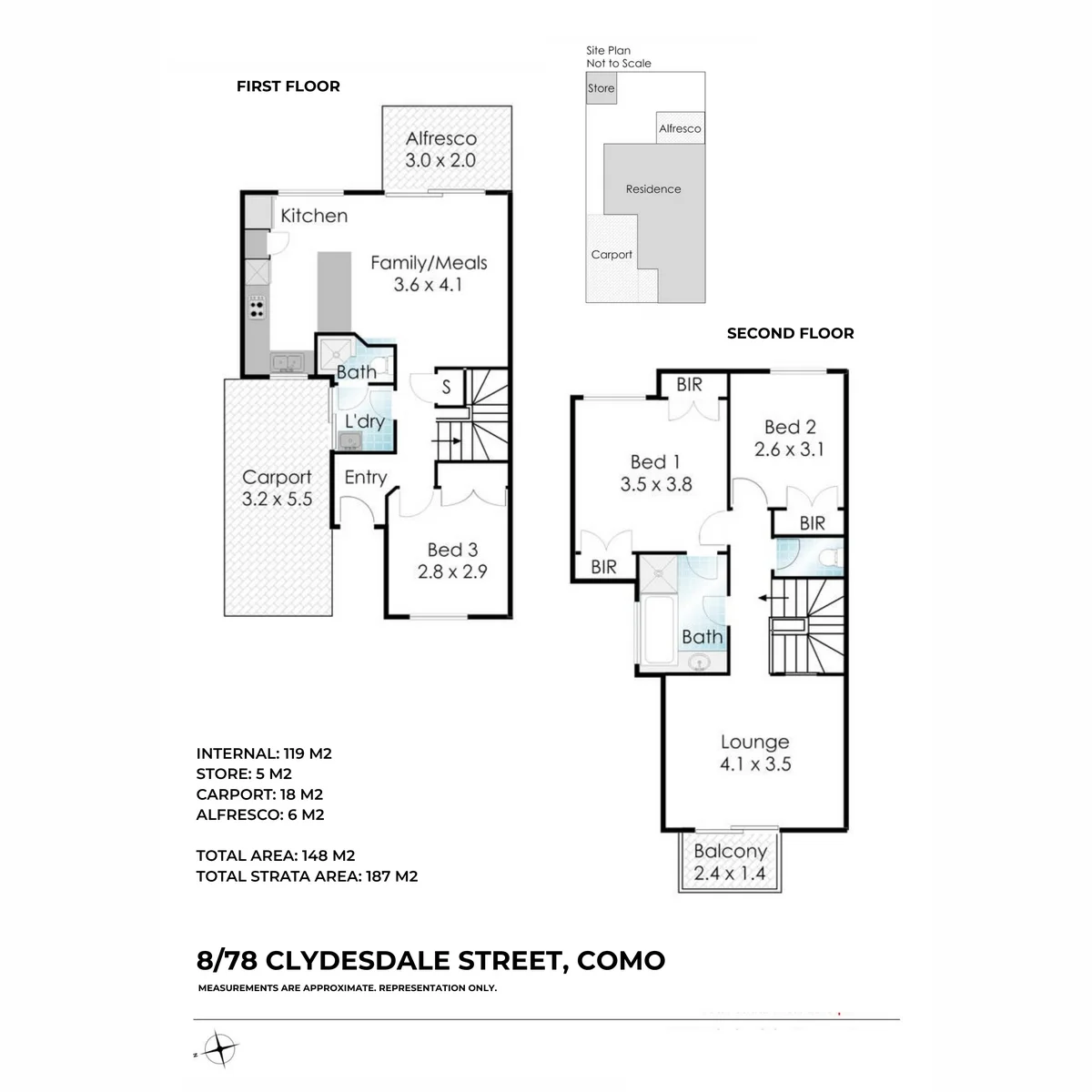 8/78 Clydesdale St, Como, WA, 6152