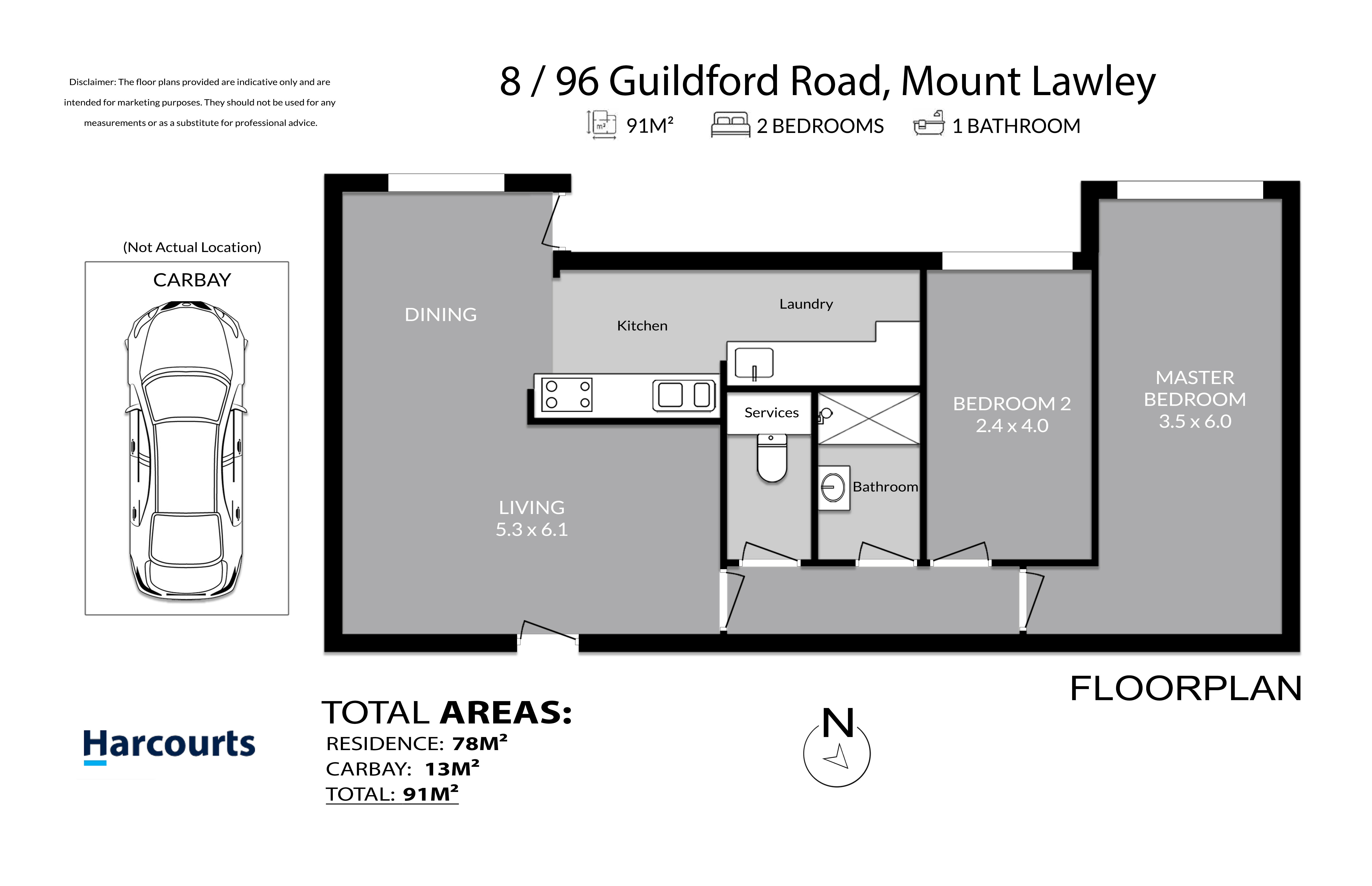 8/96 Guildford Rd, Mount Lawley, WA, 6050
