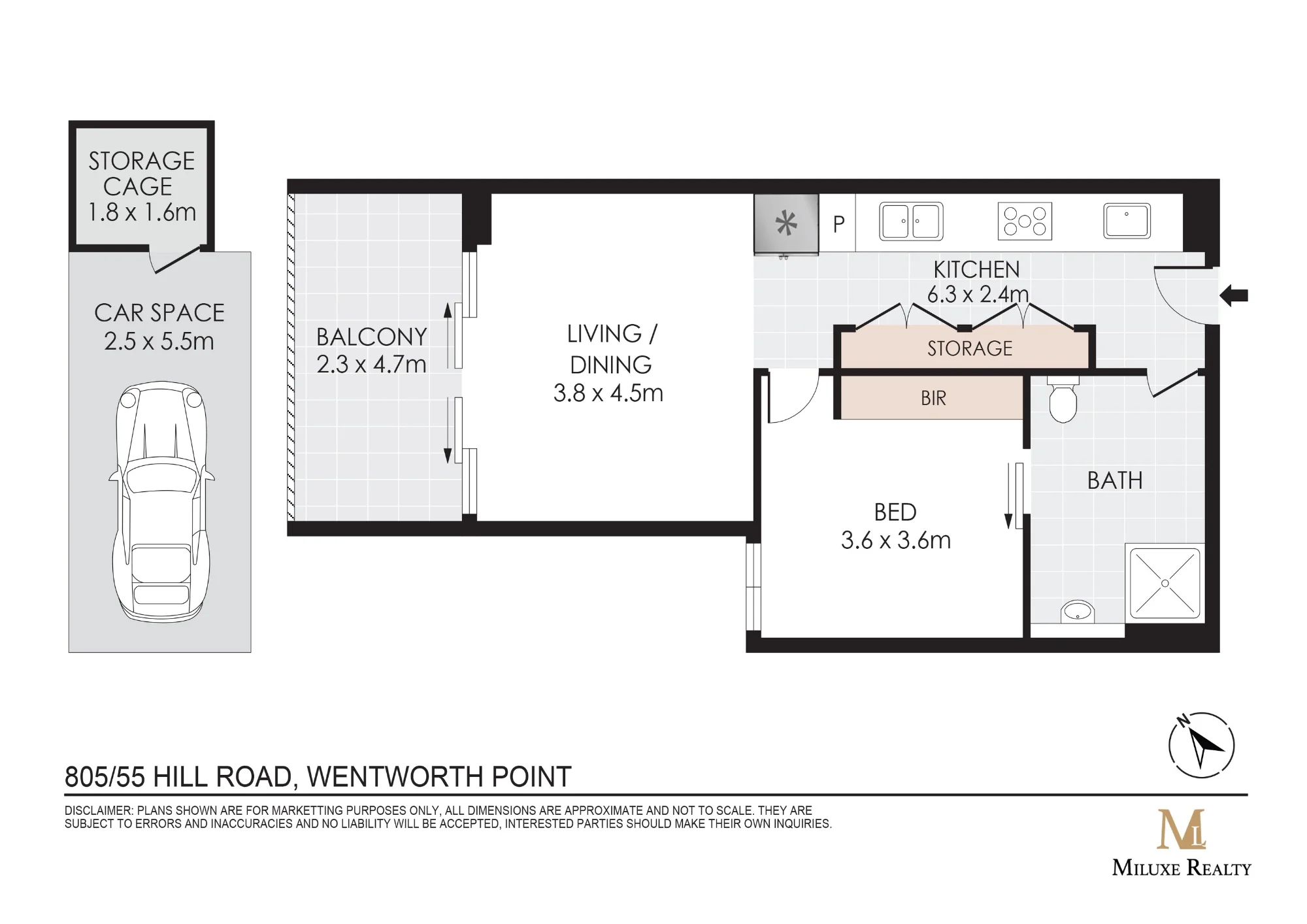 805/55 Hill Road, Wentworth Point, NSW, 2127