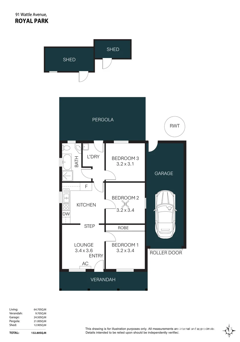 91 WATTLE AVE, Royal Park, SA, 5014