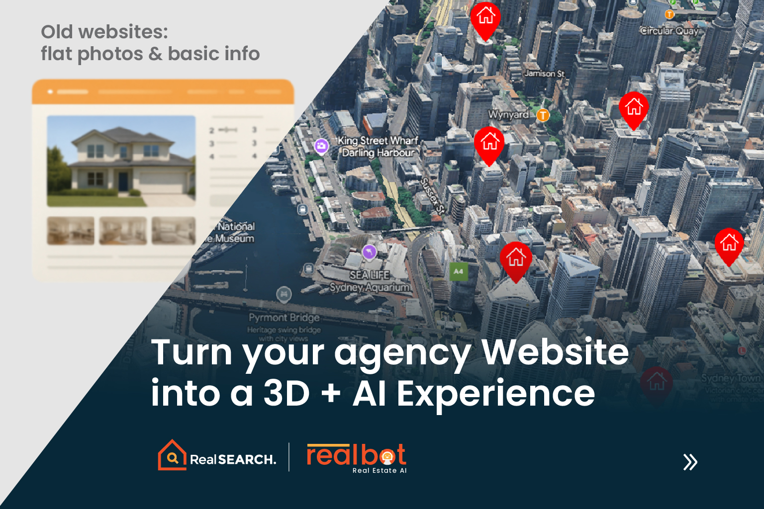 Real Estate and Property Listings immersive pack for Agencies - Real Search