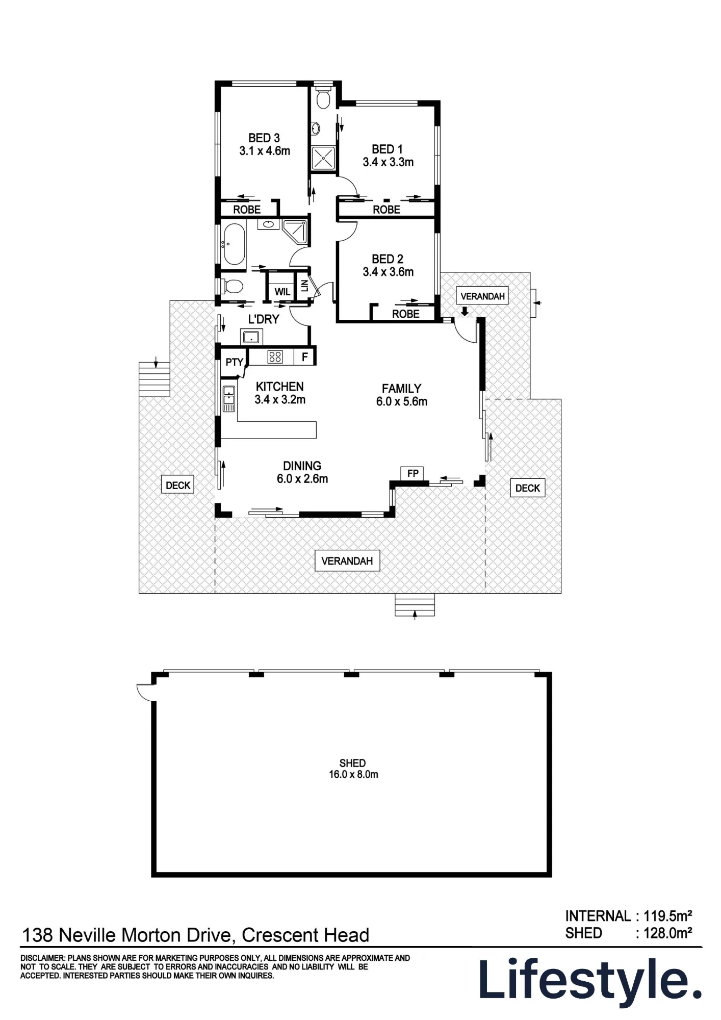 138 Neville Morton Drive, Crescent Head, NSW 2440