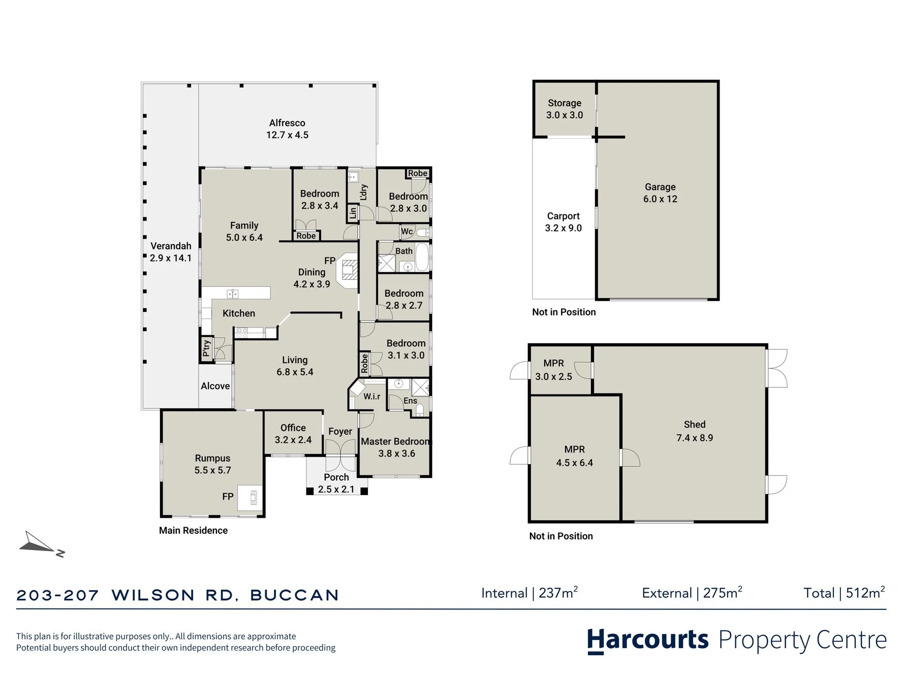 203-207 Wilson Road, Buccan, Qld 4207