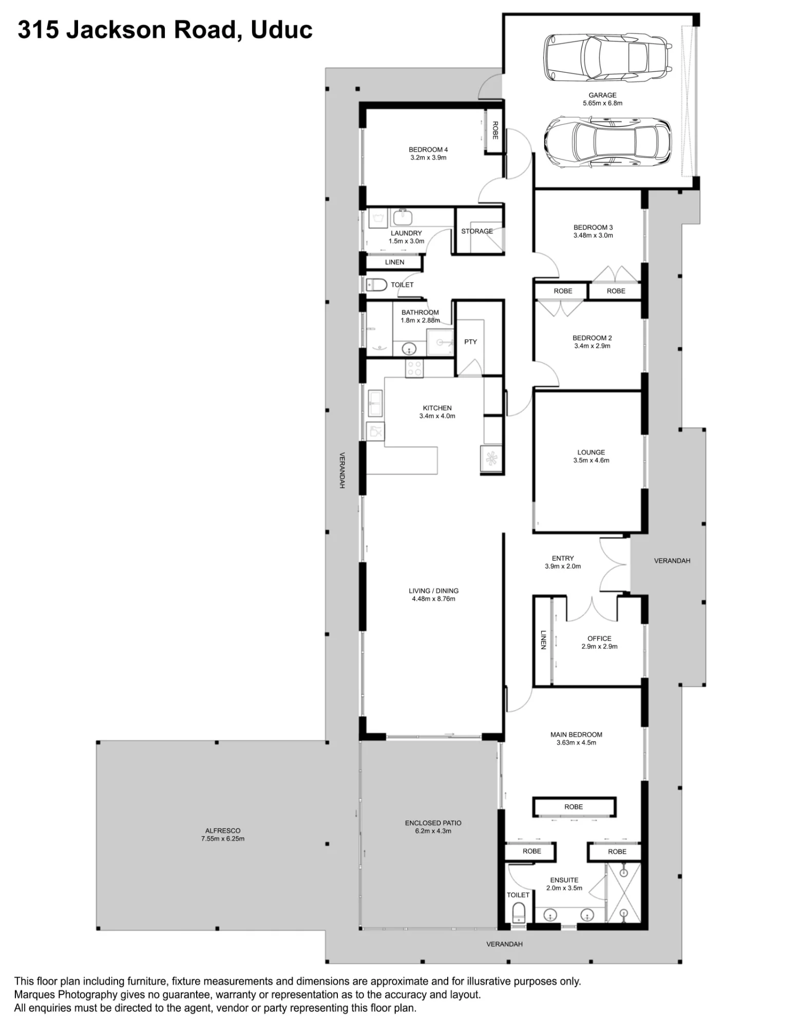 315 Jackson Road, Uduc, WA 6220