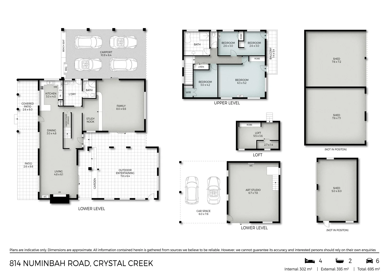 814 Numinbah Road, Crystal Creek, NSW 2484