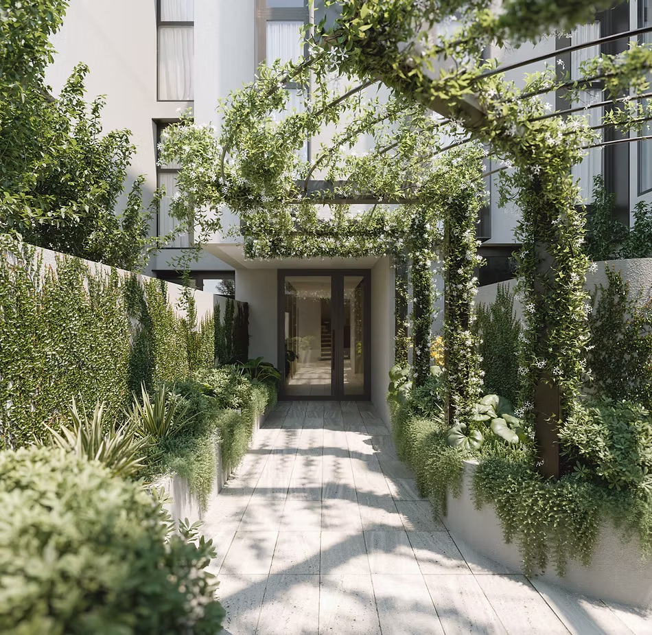 Light-Filled Living With a Sense of Space