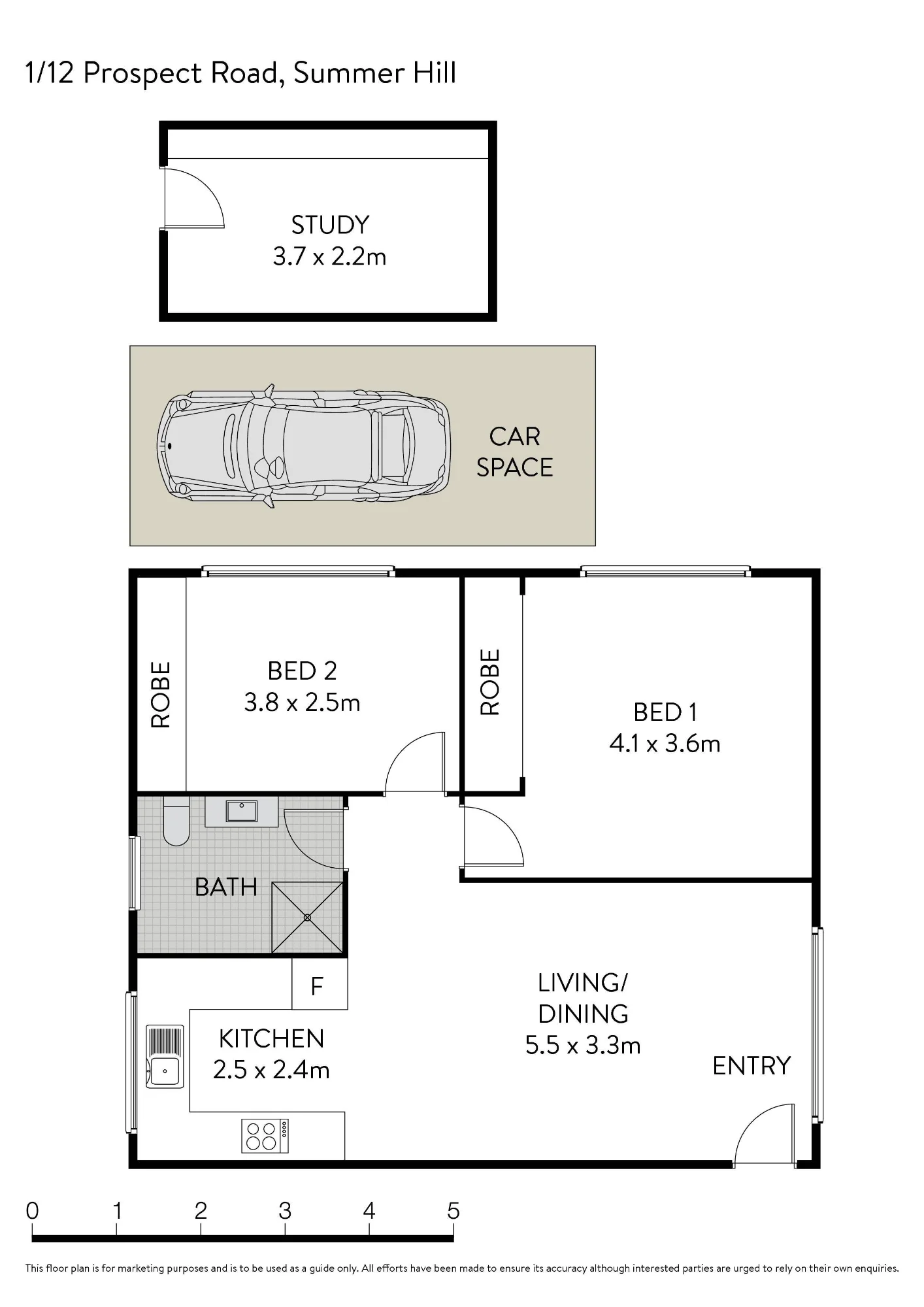1/12 Prospect Road, Summer Hill, NSW 2130