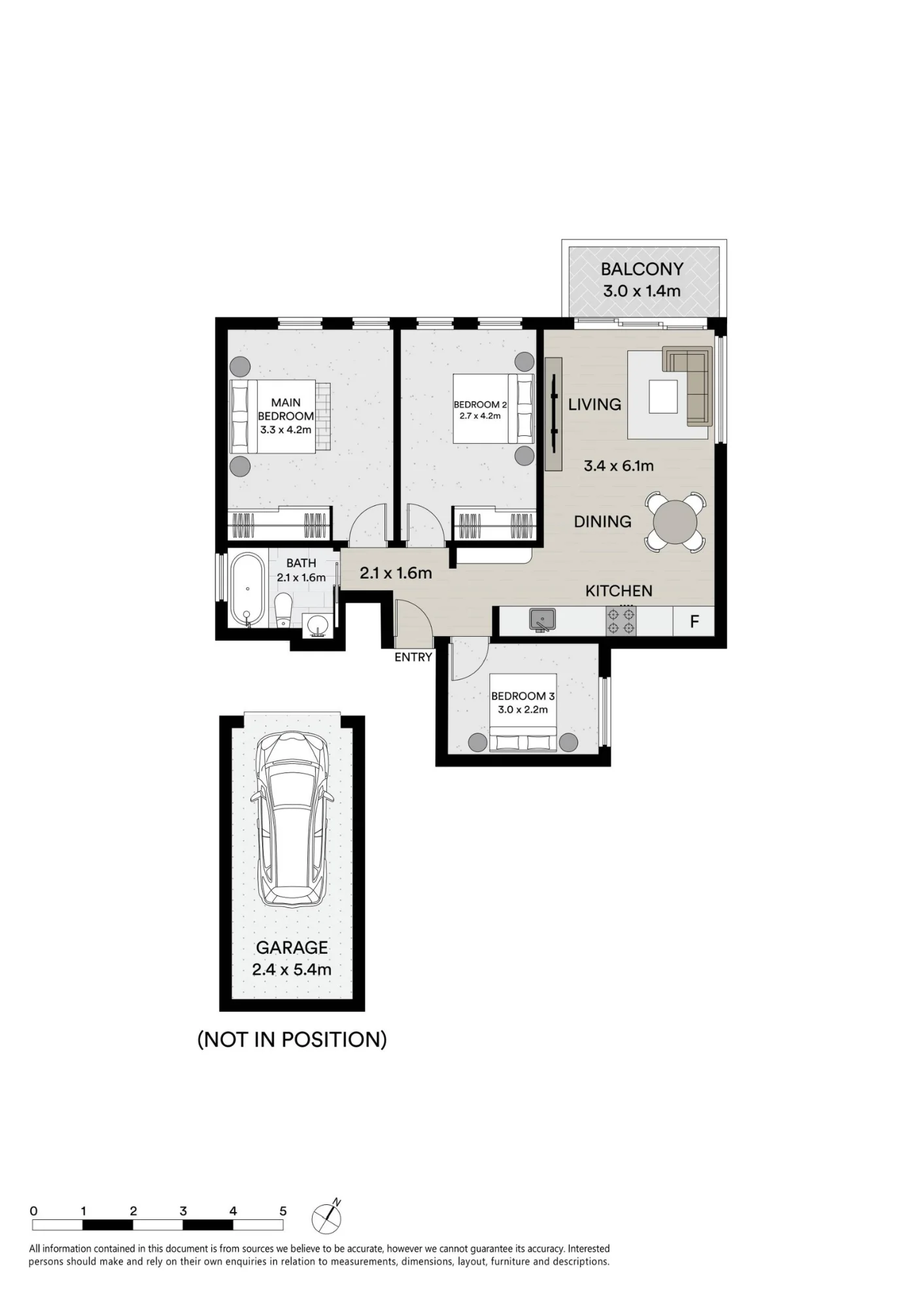 1/42 Bream Street, Coogee, NSW 2034