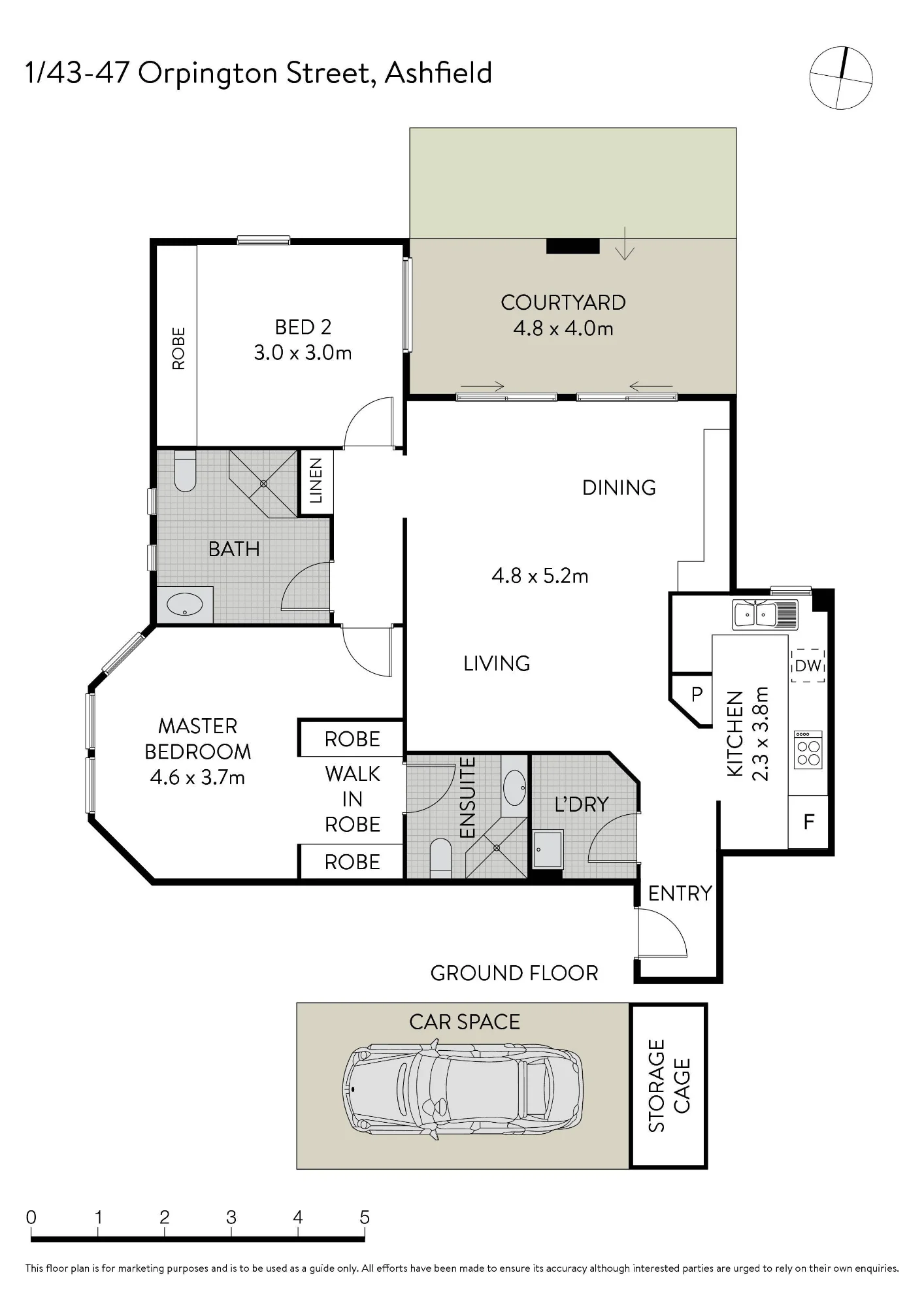 1/43-47 Orpington Street, Ashfield, NSW 2131