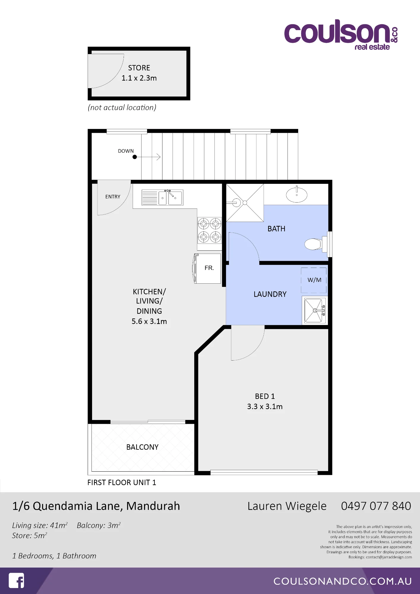 1/6 Quendamia Lane, Mandurah, WA 6210