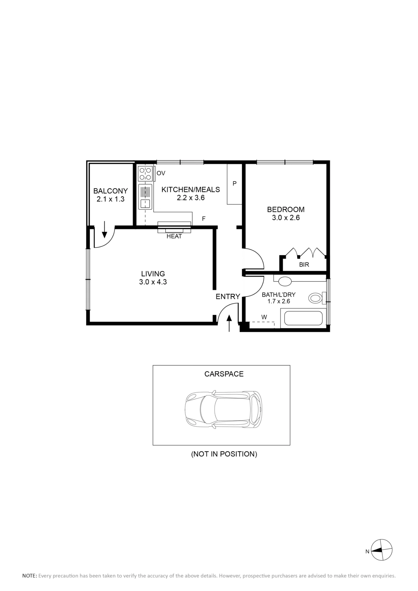 1/823 Rathdowne Street, Carlton North, Vic 3054