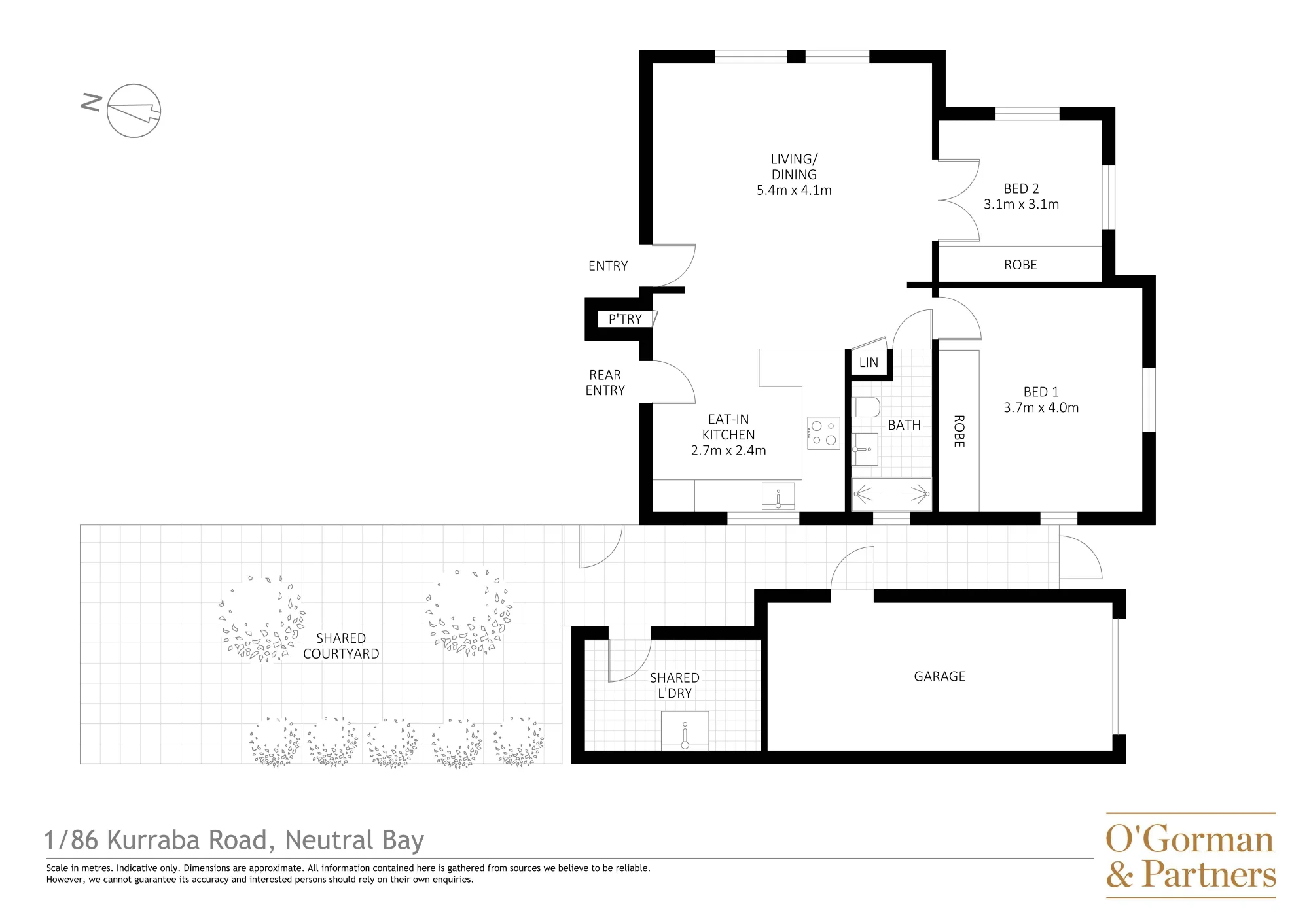 1/86 Kurraba Road, Neutral Bay, NSW 2089