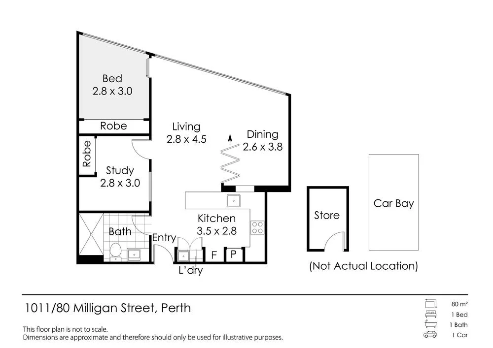 1011/80 Milligan Street, Perth, WA 6000