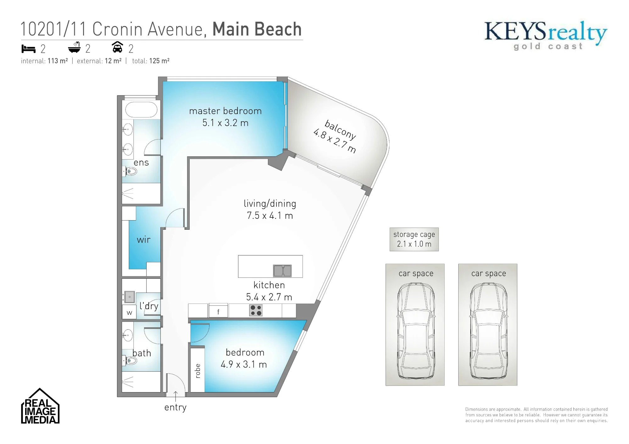 10201/11-23 Cronin Avenue, Main Beach, Qld 4217