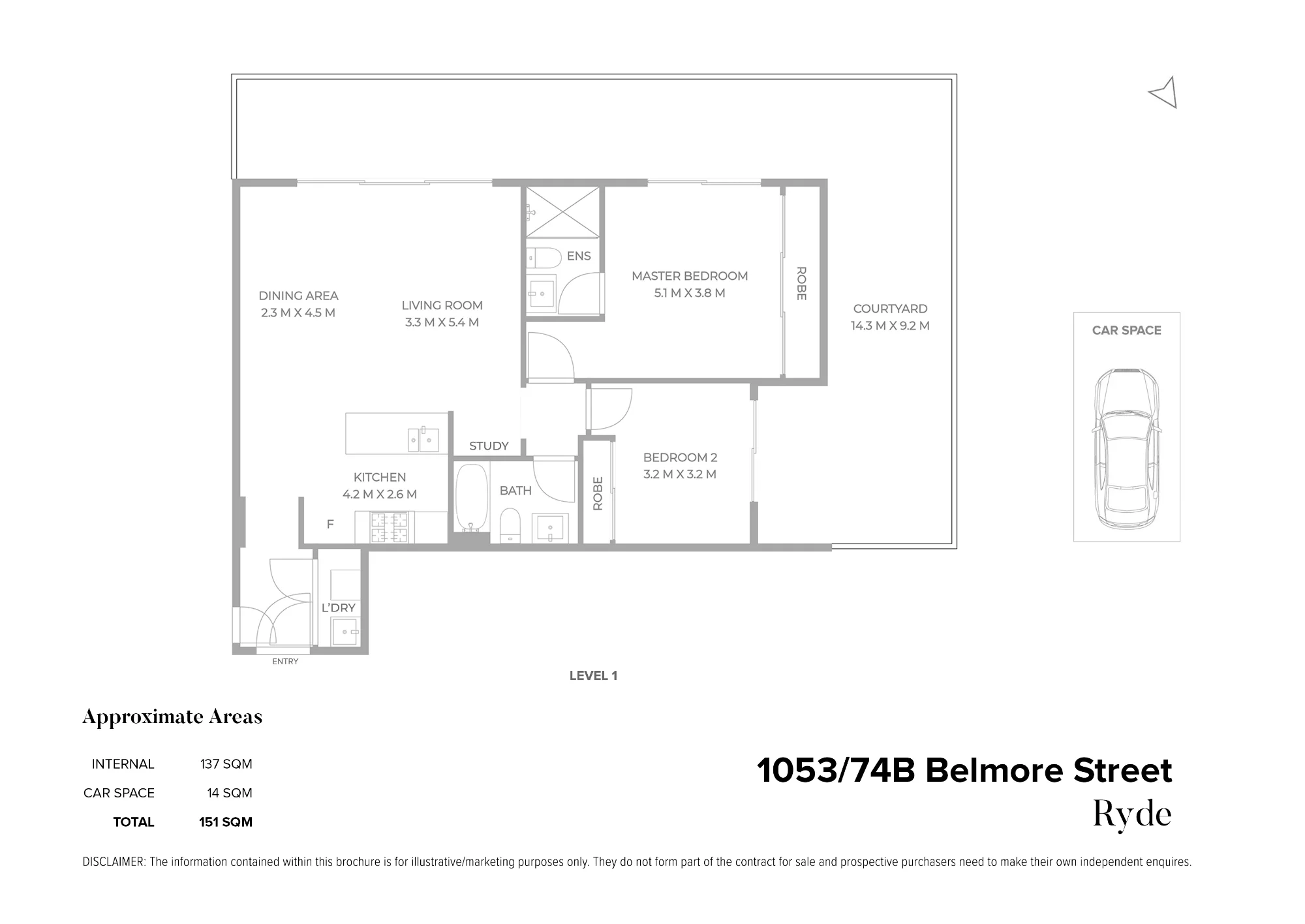 1053/74B Belmore Street, Ryde, NSW 2112