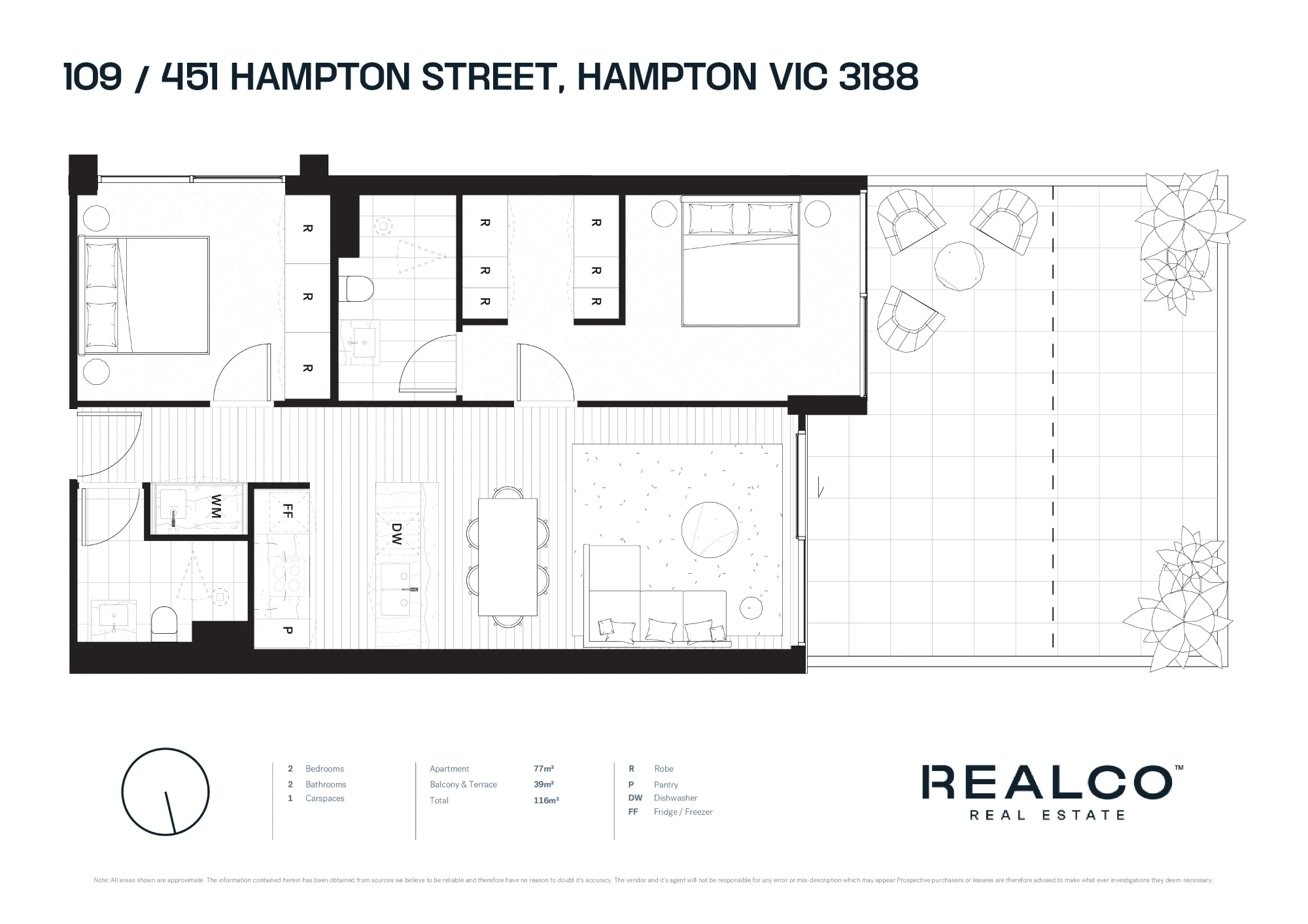 109/451 Hampton Street, Hampton, Vic 3188