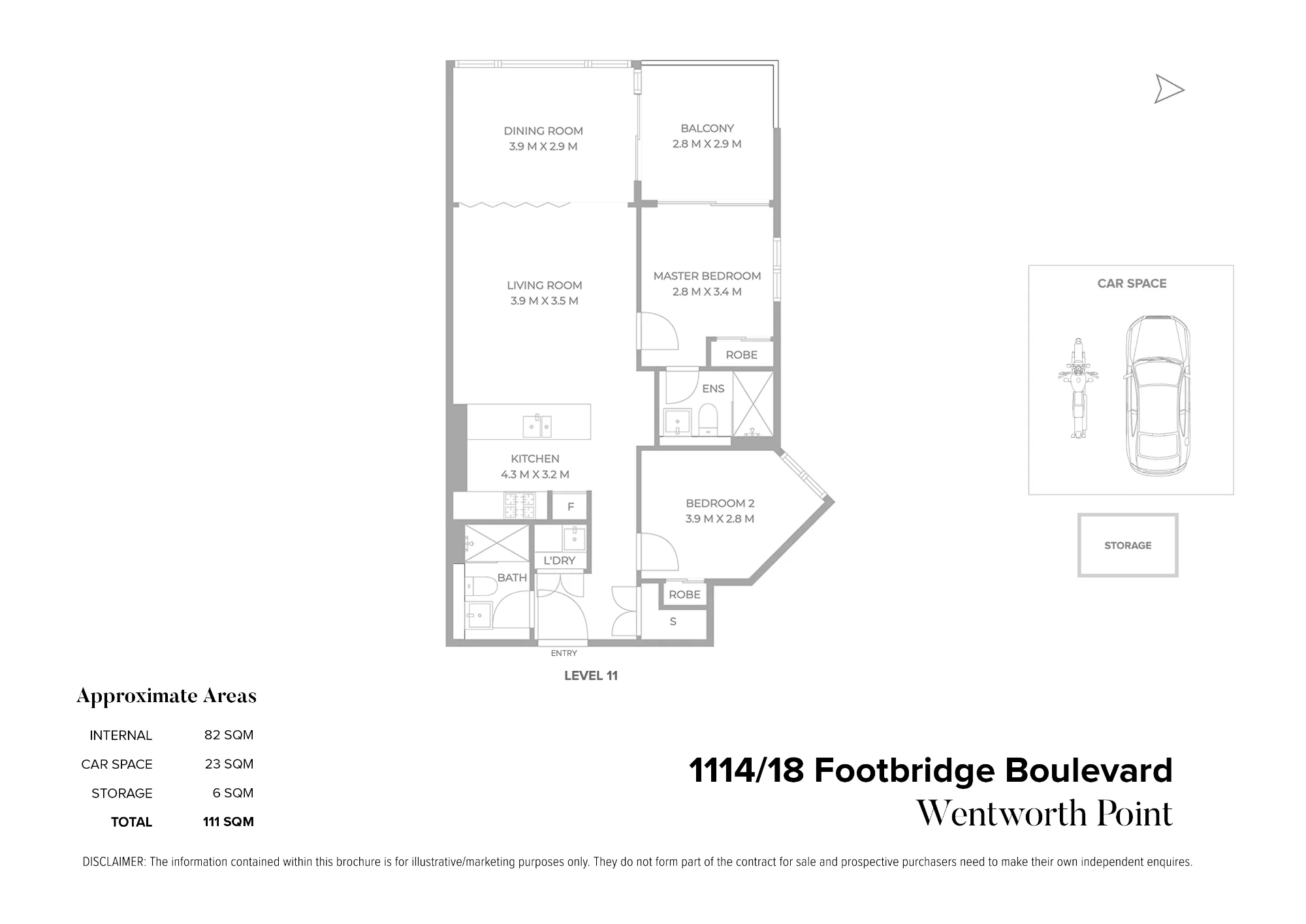 1114/18 Footbridge Boulevard, Wentworth Point, NSW 2127