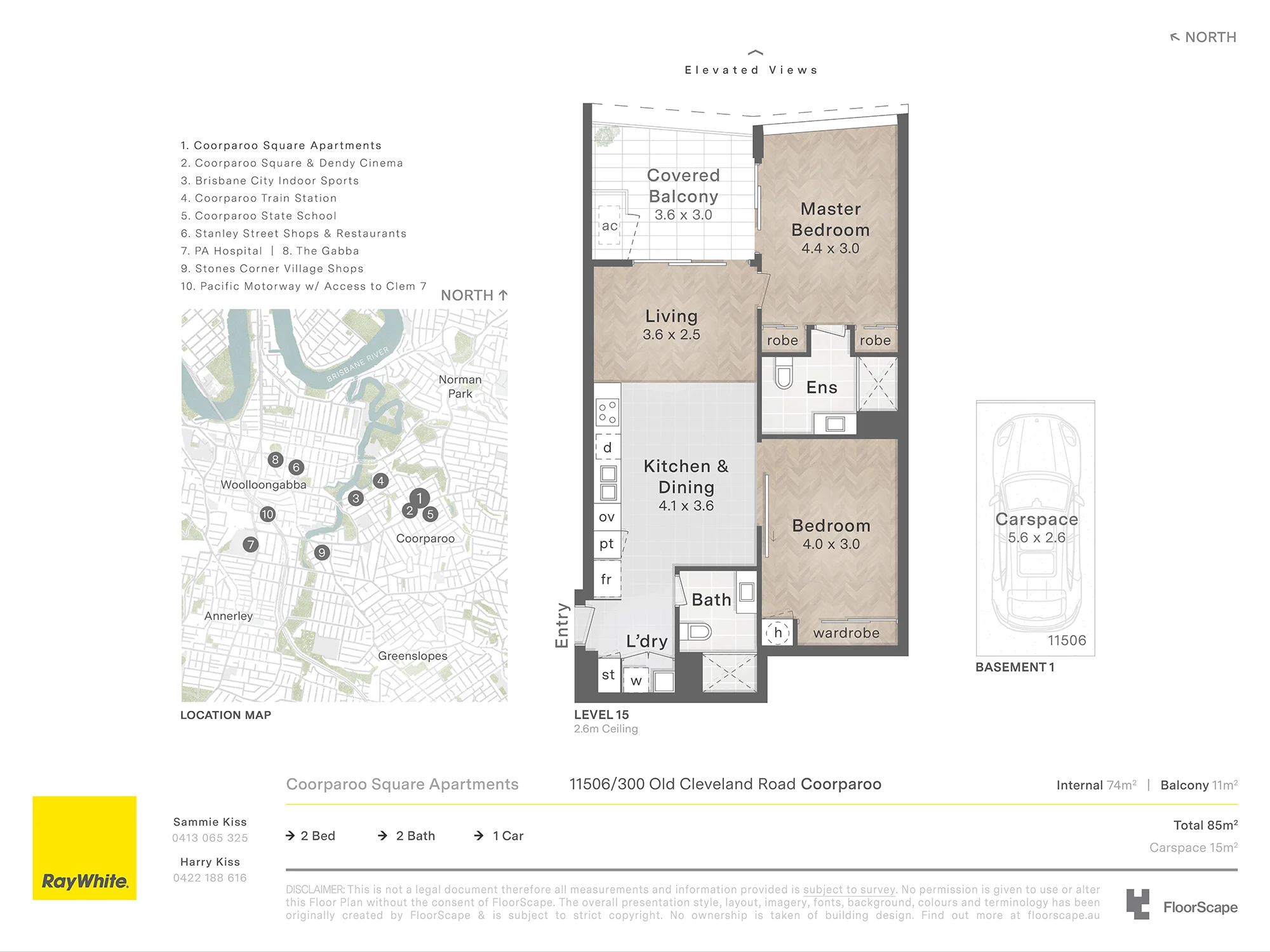 11506/300 Old Cleveland Road, Coorparoo QLD 4151