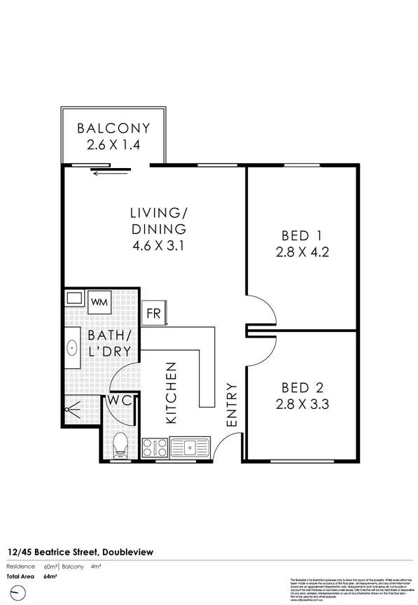 12/45 Beatrice Street, Doubleview, WA 6018