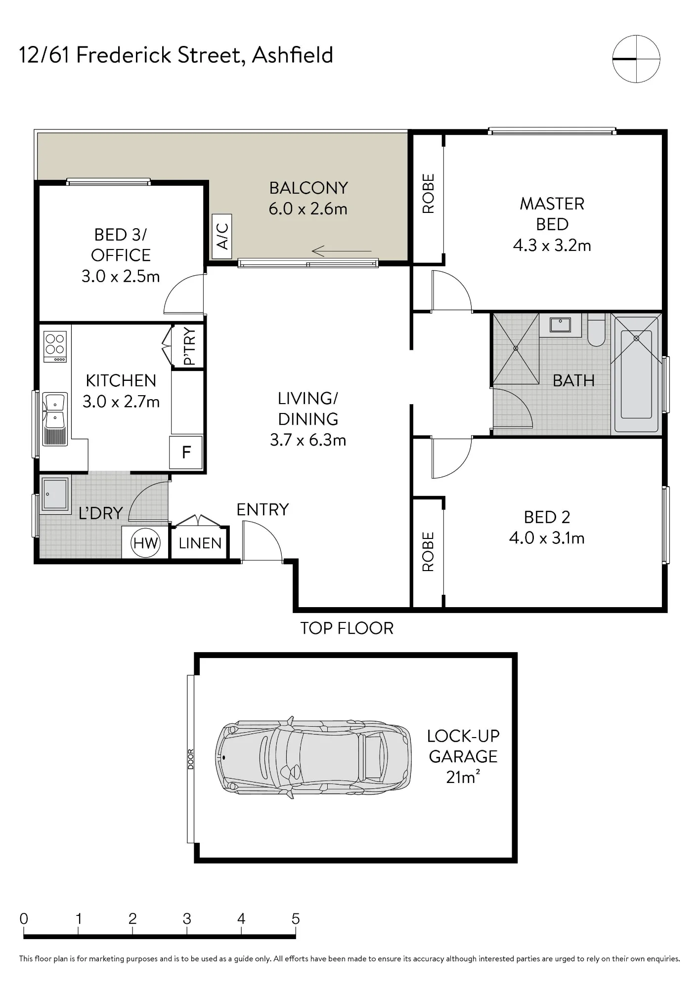 12/61-63 Frederick Street, Ashfield, NSW 2131