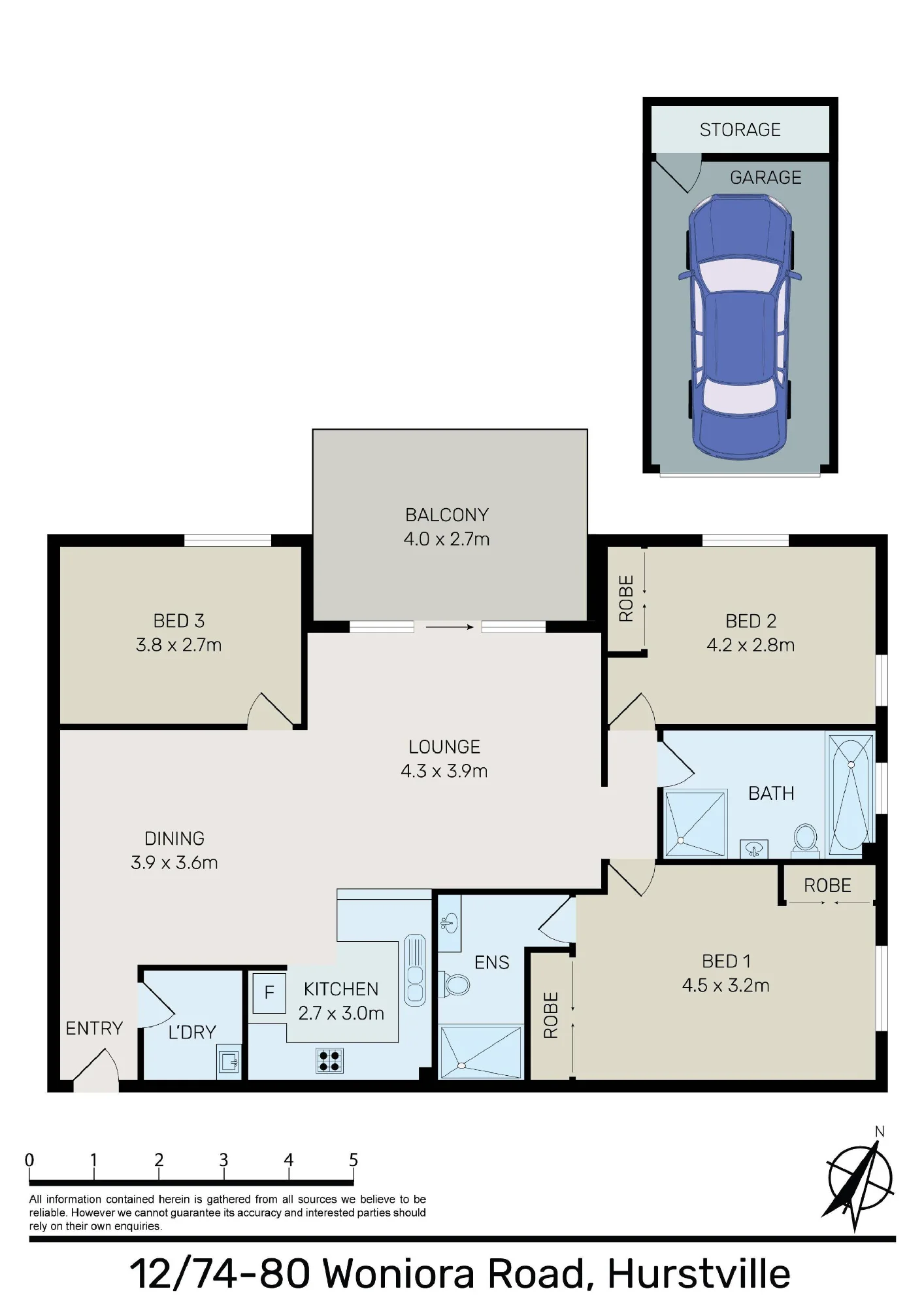 12/74-80 Woniora Road, Hurstville, NSW 2220