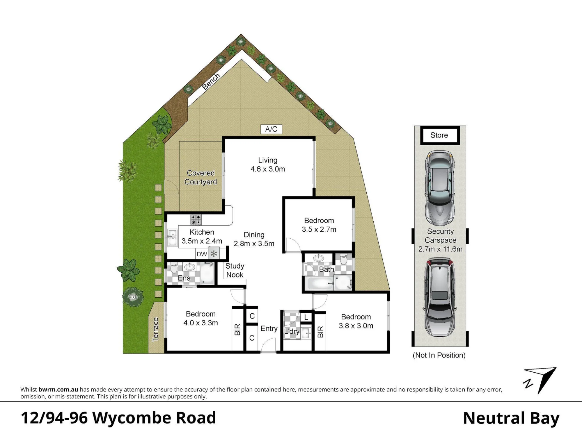 12/94-96 Wycombe Road, Neutral Bay, NSW 2089