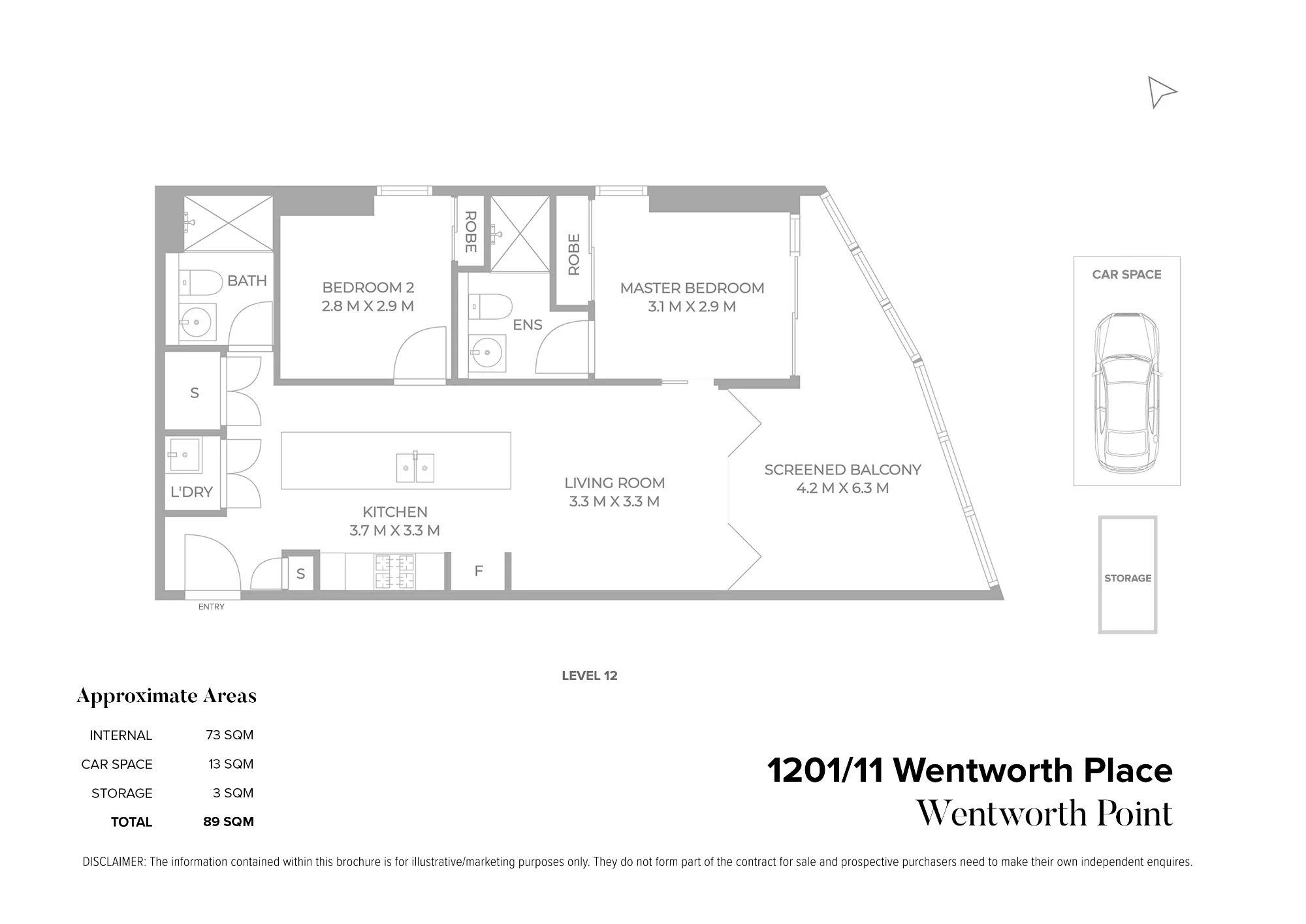 1201/11 Wentworth Place, Wentworth Point, NSW 2127