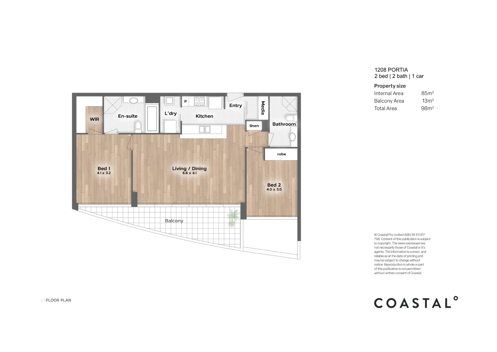 1208/2 Aqua Street, Southport, Qld 4215